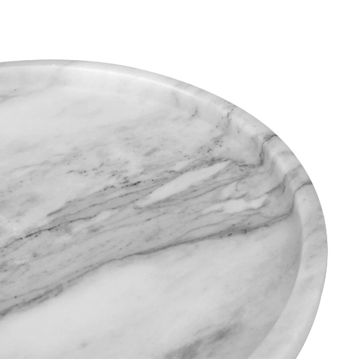 Picture of Luxe Marble Server Plate White