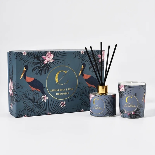 Picture of Serene Diffuser & Candle Set Grey