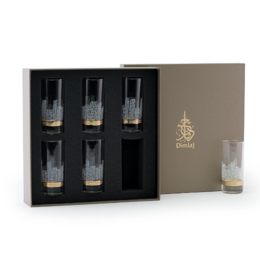 Picture of Abraj Glass tall 6 Piece Set