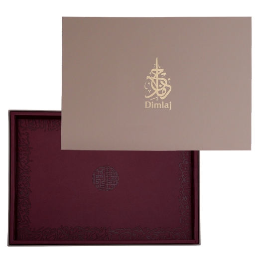 Picture of Kareem Leather Tray Maron L