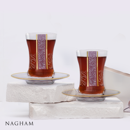Picture of Nagham Tea Crystal Set of 6