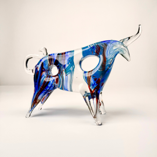 Picture of Bull Crystal Centerpiece