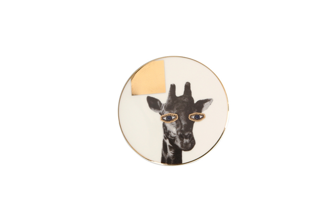 Picture of Wild Life Giraffe Coaster 10x10cm                           