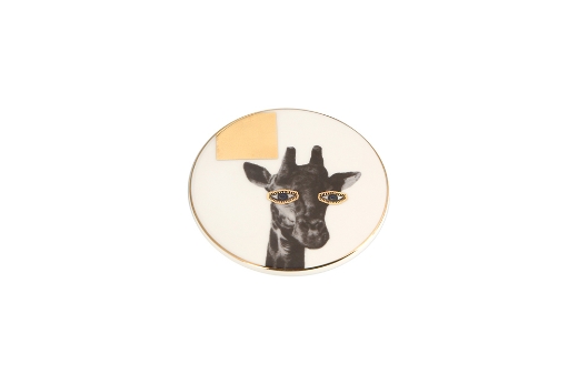 Picture of Wild Life Giraffe Coaster 10x10cm                           