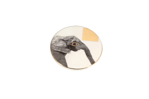 Picture of Wild Life Elephant Coaster 10x10cm                          