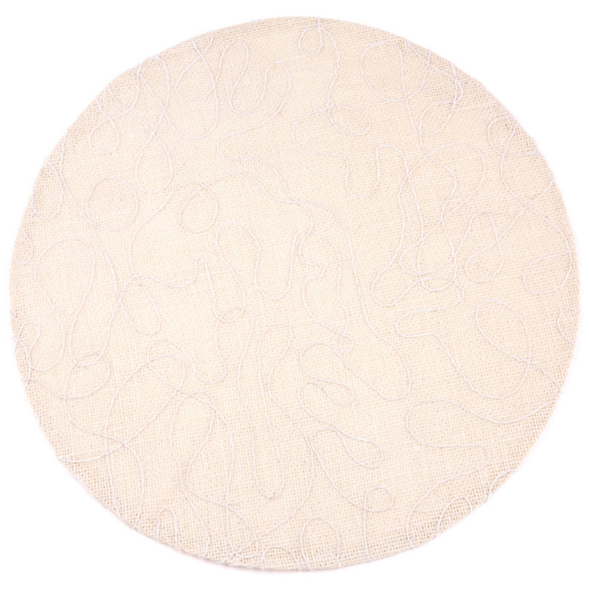 Picture of Nez Placemat Round Biege