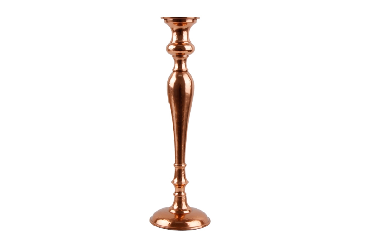 Picture of Hammer Copper Candle Holder 