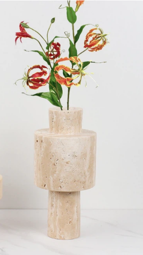 Picture of Noble Travertine Vase
