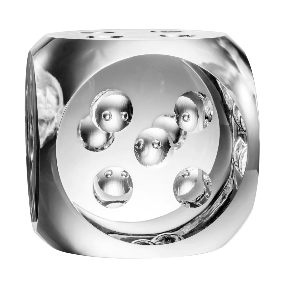 Picture of Dice Crystal Centerpiece