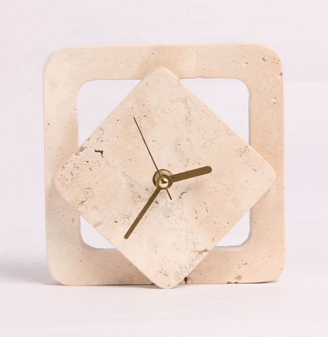 Picture of Travertine Clock