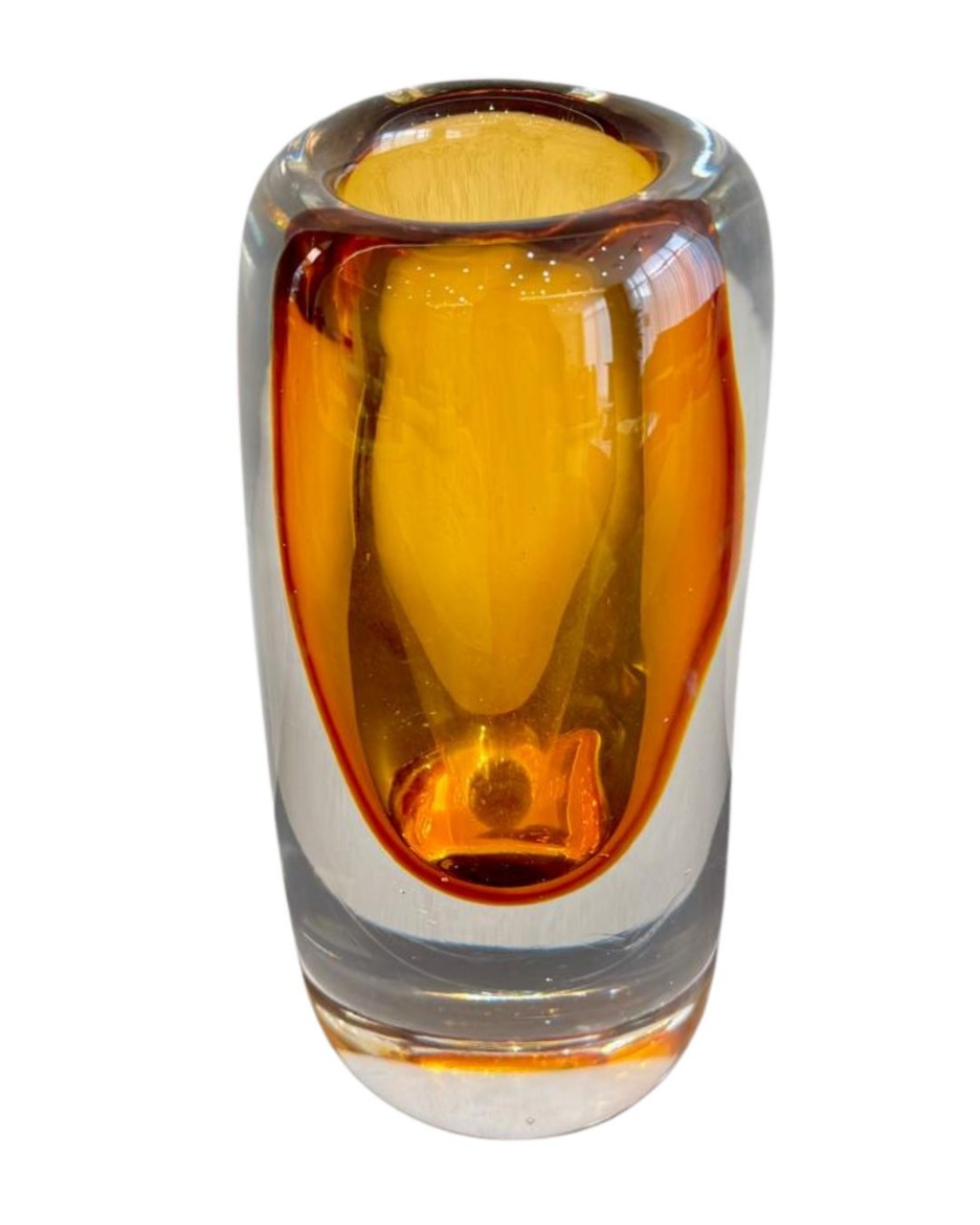 Picture of Fico vase amber L