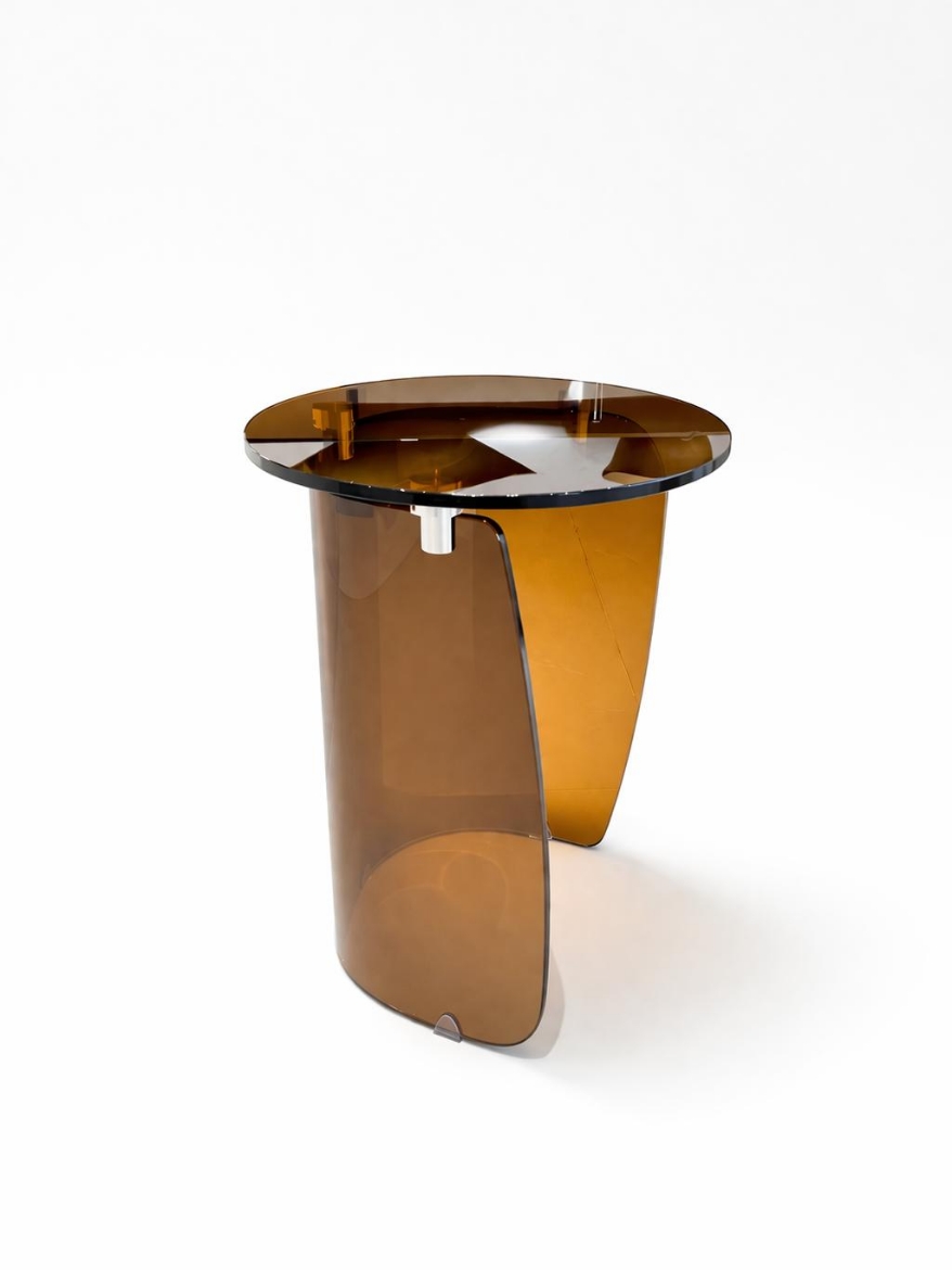 Picture of Osaka Serving Table smoke amber